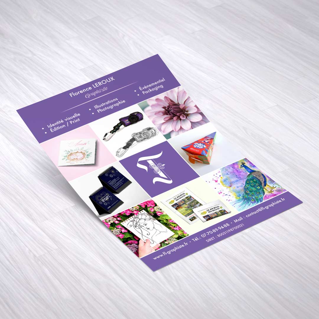 Flyer A5 Florence LEROUX